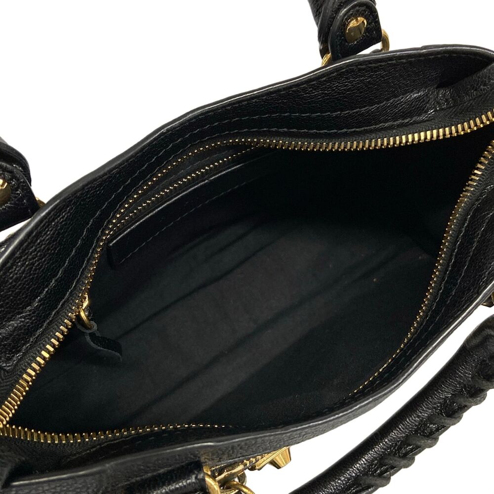 Balenciaga Classic Metallic Edge Mini City Handbag 390160 - Picture 7 of 15